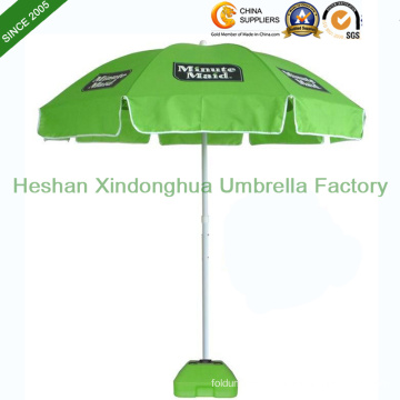 48 Inch Beach Umbrella with Customized Logos for Advertising (BU-0048W)